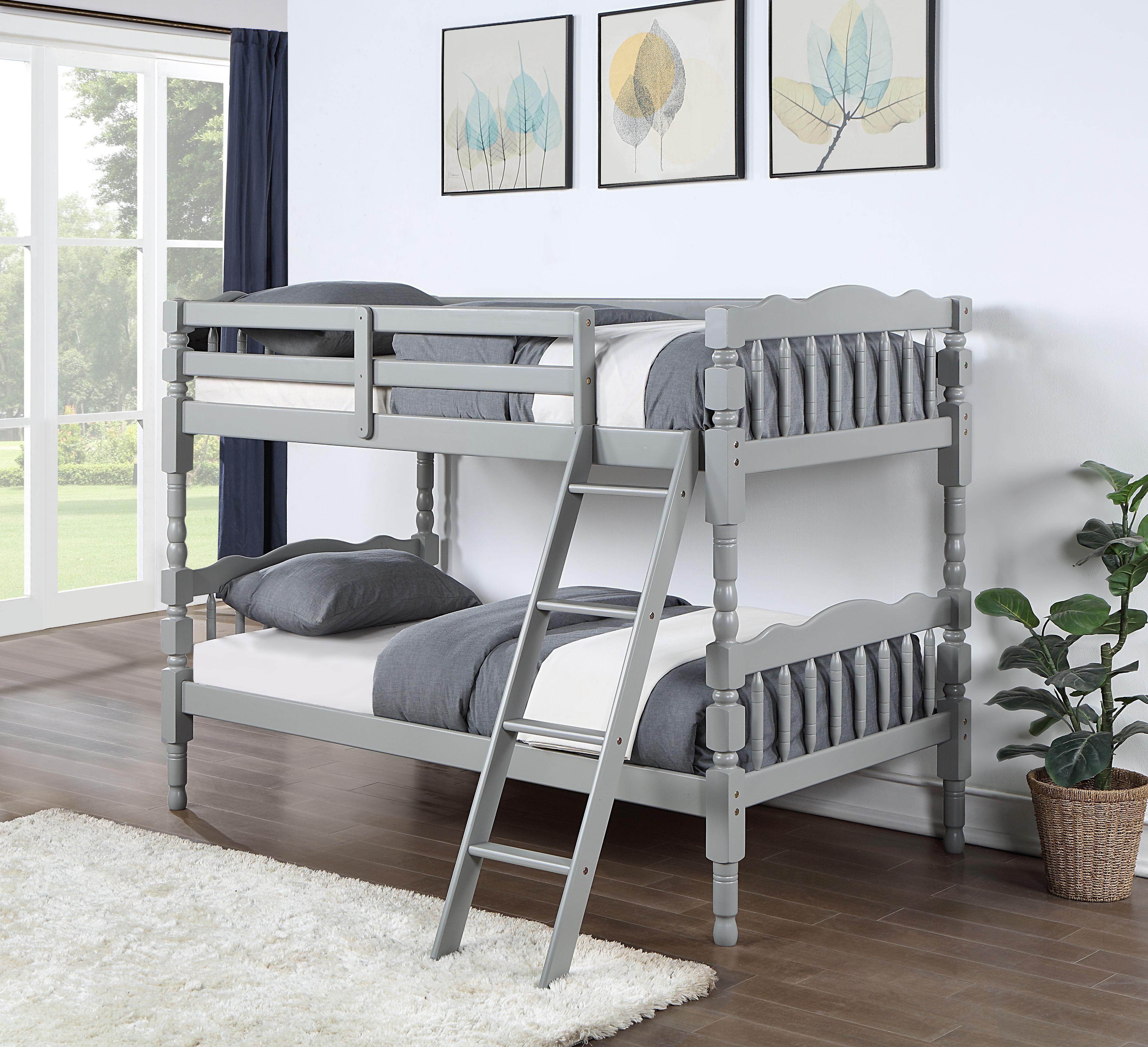 Rent to Own Acme Furniture Homestead Twin Bunk Bed with 12" Plush